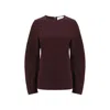 Jil Sander Shiny Double Face Textured Sweater