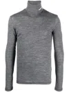 Jil Sander Wool Jersey Turtleneck T-shirt