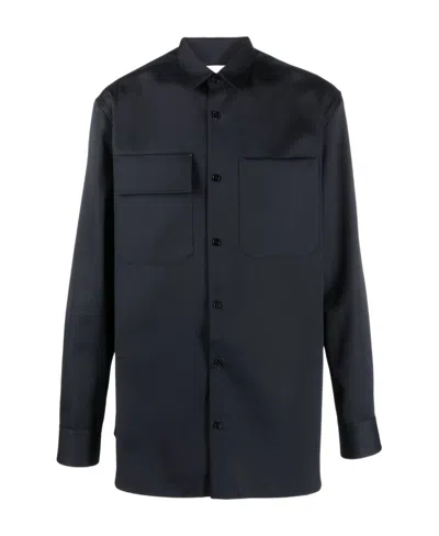 JIL SANDER JIL SANDER LONG-SLEEVED BUTTONED SHIRT