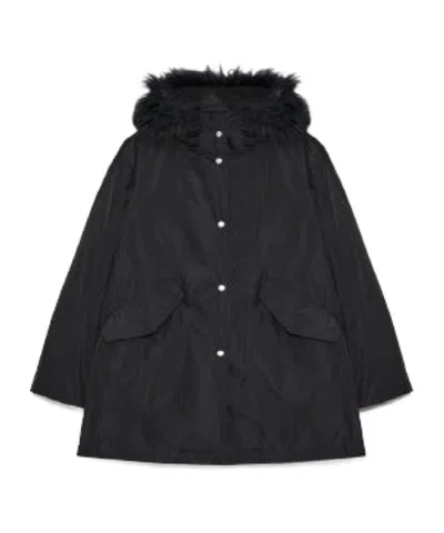 Jil Sander Long-sleeved Casual Jacket In Black