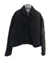 Jil Sander Long-sleeved Casual Jacket In Black