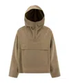 Jil Sander Long-sleeved Casual Jacket In Brown