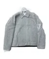 Jil Sander Long-sleeved Casual Jacket In Gray