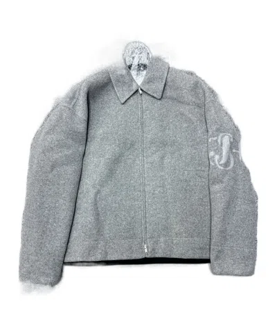 Jil Sander Long-sleeved Casual Jacket In Gray