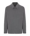Jil Sander Long-sleeved Casual Jacket In Gray