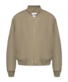 Jil Sander Long-sleeved Casual Jacket In Green