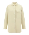 Jil Sander Logo-jacquard Jacket In Nude