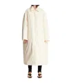 Jil Sander Long-sleeved Cotton Jacket In Neutral
