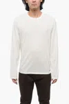 Jil Sander Basic Long-sleeved T-shirt In White