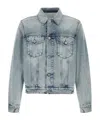 Jil Sander Denim Jacket With Chest Pockets And Collared Neck In Blue