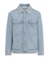 Jil Sander Denim Jacket Long Sleeves Chest Pockets In Blue