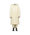 Jil Sander Off-white 156 Down Coat In Nude