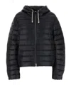 Jil Sander Long-sleeved Down Jacket In Black