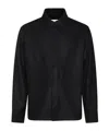 Jil Sander Man Shirt Black Size 42 Wool In Black