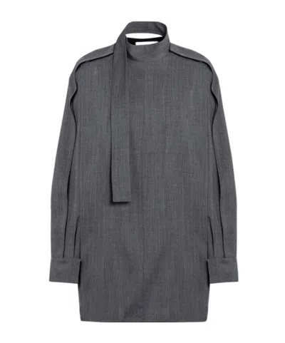 JIL SANDER WOOL BLOUSE