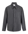 Jil Sander Wool Shirt In Black