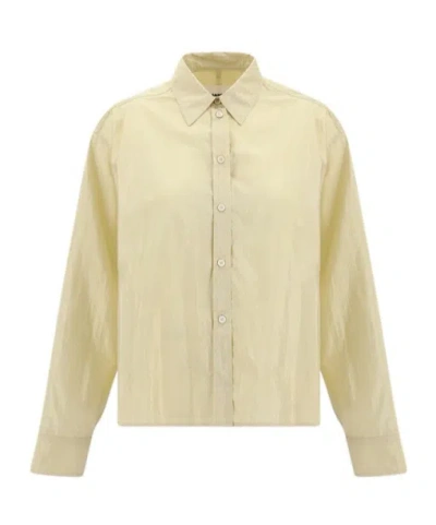 Jil Sander Long-sleeved Shirt In Nude
