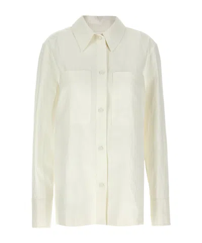 JIL SANDER JIL SANDER CHEST POCKET LONG-SLEEVED SHIRT