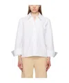 Jil Sander Women's Shirt With Cotton In White