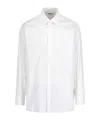 Jil Sander Tailored Button-down Shirt With Cuffed Sleeves In White