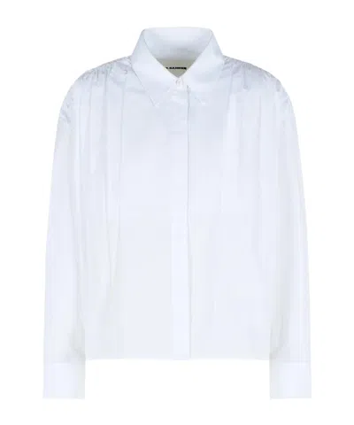 JIL SANDER JIL SANDER LONG-SLEEVED STRAIGHT-HEM SHIRT