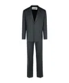 Jil Sander Check Pattern Shirt Set In Black