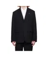 Jil Sander Long-sleeved Suit Jacket In Black