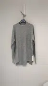 Jil Sander Long-sleeved Sweater In Gray