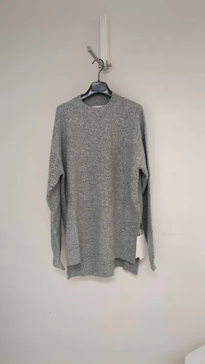 Jil Sander Long-sleeved Sweater In Gray