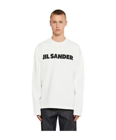 Jil Sander Cotton T-shirt In White