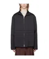 Jil Sander Black Zip Jacket In Black
