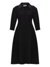 Jil Sander Long-sleeves Midi Dress