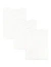 Jil Sander Three-pack Long-sleeve Tops In White