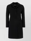 Jil Sander Twill-weave Single-breasted Coat In Black