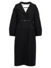 Jil Sander Virgin Wool Belted Coat