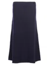 Jil Sander Long Wool Skirt