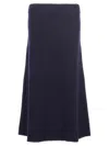 Jil Sander Long Wool Skirt