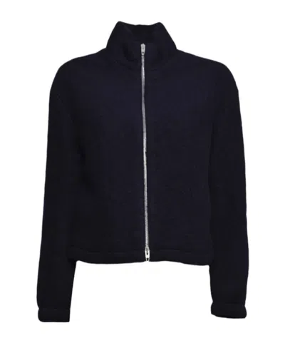Jil Sander Long-sleeve Cardigan In Black