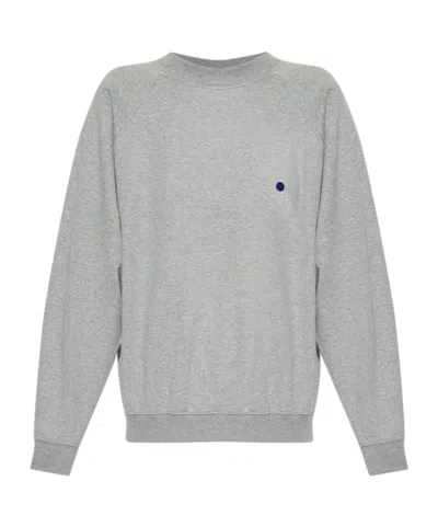 Jil Sander Long-sleeve Sweatshirt In Gray