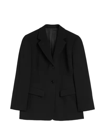 Jil Sander Long-sleeves Blazer In Black