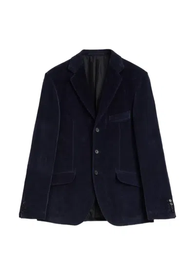 Jil Sander Long-sleeves Blazer In Blue