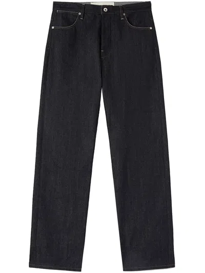Jil Sander Loose-cut Five-pocket Jeans In Blue