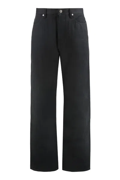 Jil Sander Loose-fit Jeans In Black