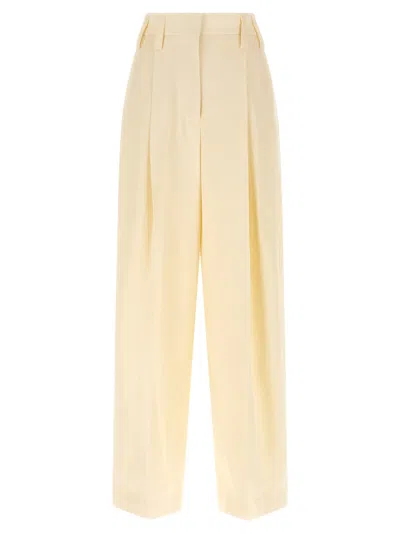 JIL SANDER LOOSE LEG PANTS