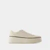 Jil Sander Low Top Suede Sneakers