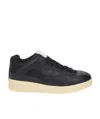 Jil Sander Panelled Low-top Sneakers In Black