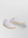 Jil Sander Low-top Leather Sneakers Sole Contrasting