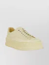 Jil Sander Low-top Round Toe Platform Sneakers