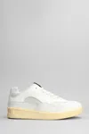 Jil Sander Panelled Low-top Sneakers In White