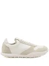 Jil Sander Women White Leather And Suede Moon Sneakers In White